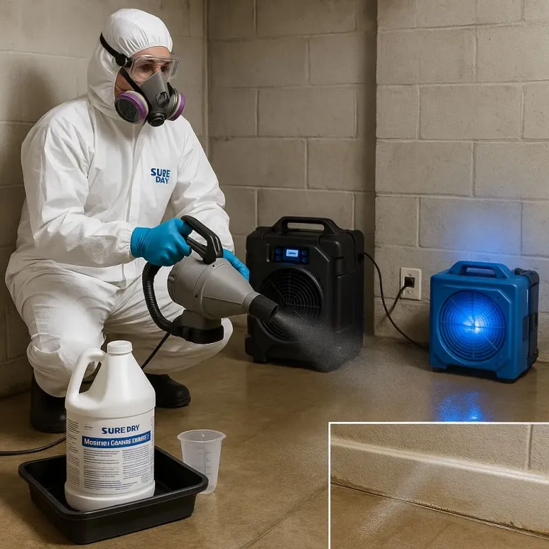Sanitization and Odor Removal process in Portola Valley, CA