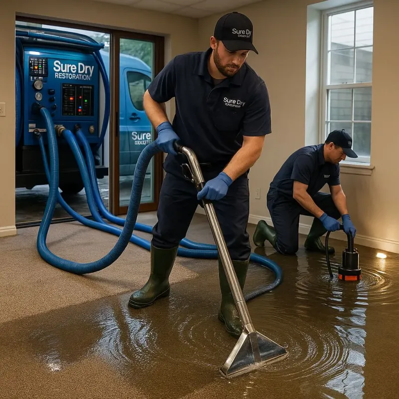 Water Extraction and Removal process in Portola Valley, CA